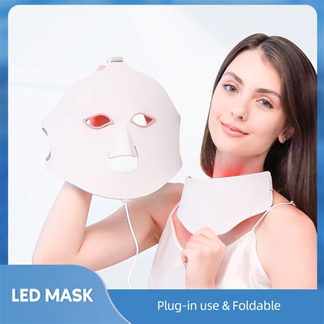 Foreverlily Electric Led Therapy Mask Machine Colors Facial Photon