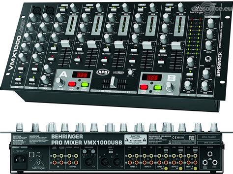 Behringer Vmx Usb Mixer Gearbase Djresource