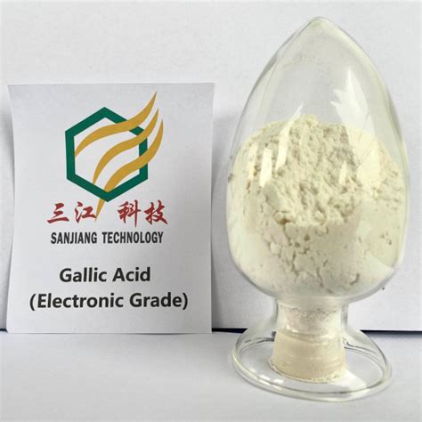 gallic acid leshan sanjiang bio tech coltd cphi