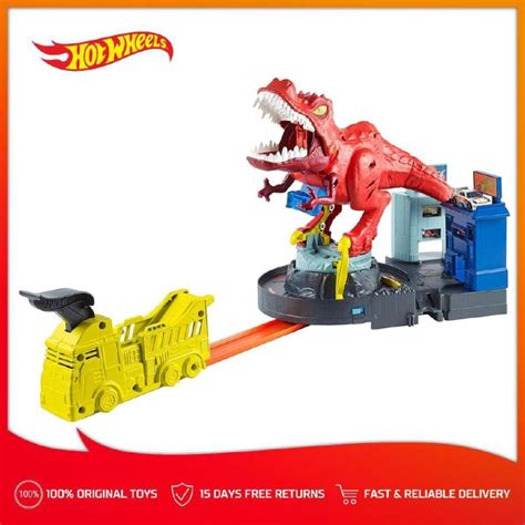 Hot Wheels City T Rex Rampage Playset YO Lazada PH