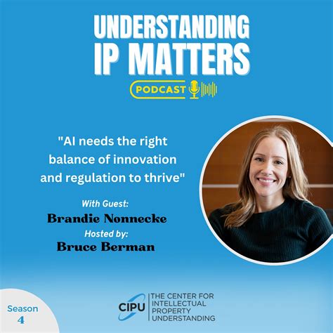 Understanding IP Matters: AI Needs the Right Balance of Innovation and