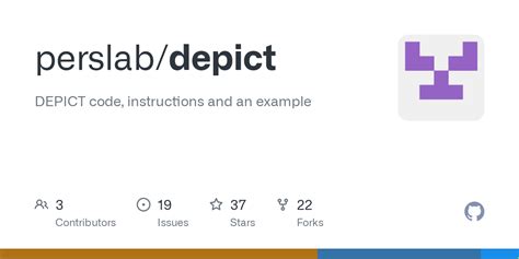 github perslabdepict depict code instructions