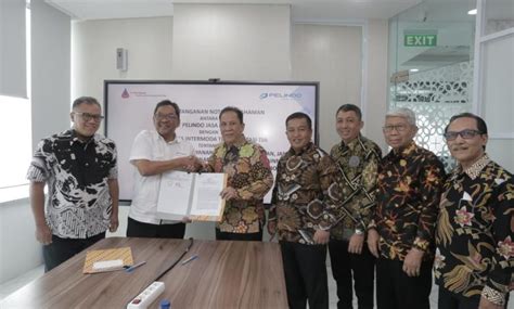 HUMPUSS INTERMODA DAN PELINDO JASA MARITIM TEKEN MOU KEMBANGKAN JASA