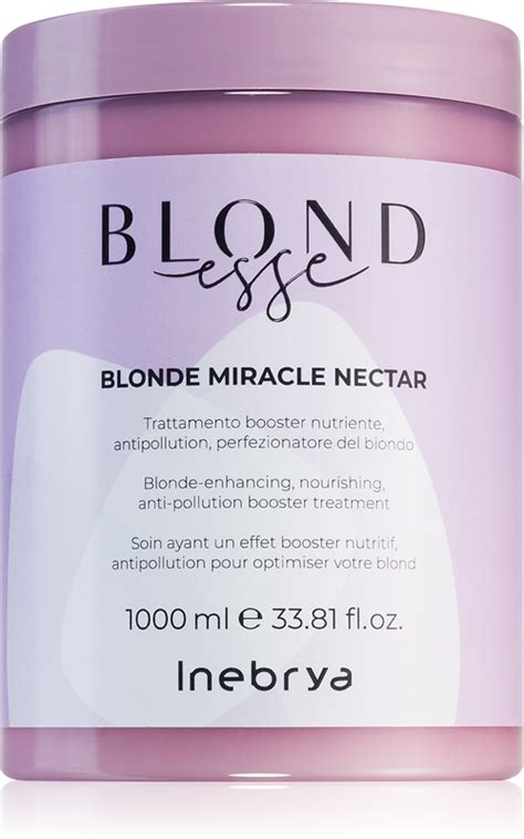Inebrya BLONDesse Blonde Miracle Nectar Tratamento Nutritivo Profundo Para Cabelo Loiro E