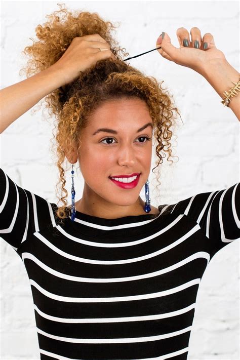 Unlock the Perfect Curly Ponytail in 5 Minutes! - Brit + Co