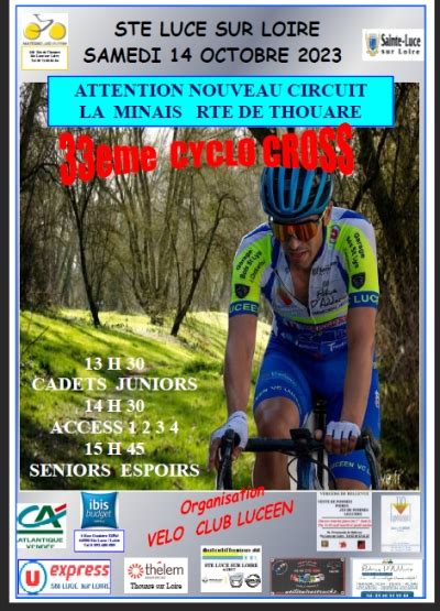 CX Sainte Luce Sur Loire VELO OUEST Actu Cyclisme Pays De La Loire