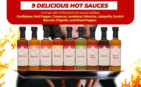 Amazon Hot Sauce Gift Set Pack Hot Sauce Variety Pack In Premium Wooden Box Great