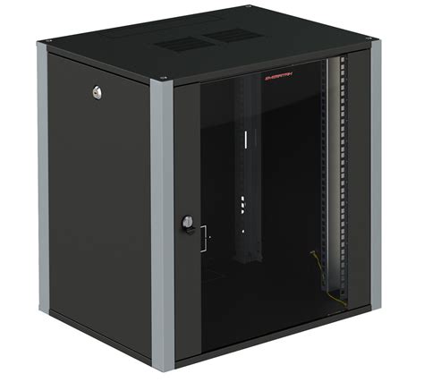 SYSMATRIX Телекоммуникационный серверный шкаф 19 дюймов 15U настенный ...