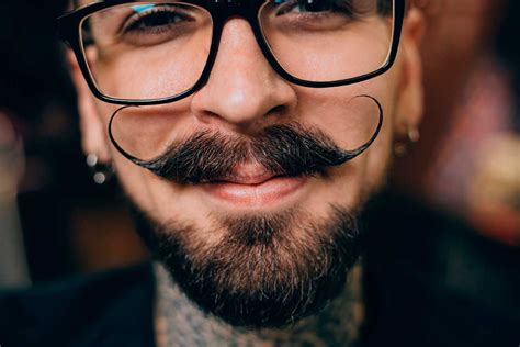 Handlebar Mustache From How To Trim To Matching Hairstyles