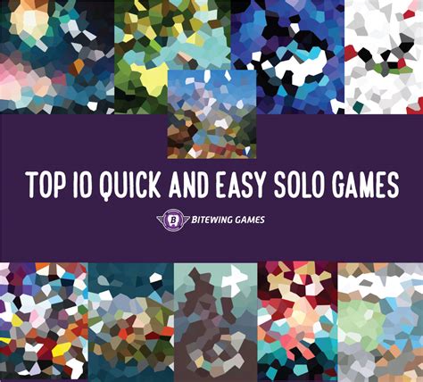 Top 10 Quick And Easy Solo Games Play Trailblazers Epic Solo Today