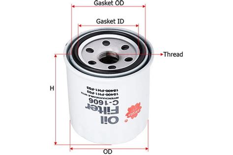 Фильтр масляный Sakura C1606 - выгодная цена, отзывы, характеристики ...