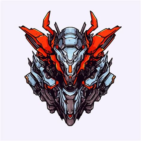 Premium Vector War Robot Illustration