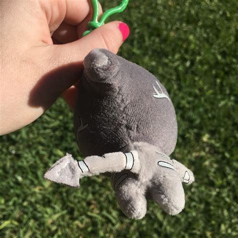 Invader Zim Gir Nicktoons Nickelodeon Ultra Rare Plush Keychain Hot Topic Nwt