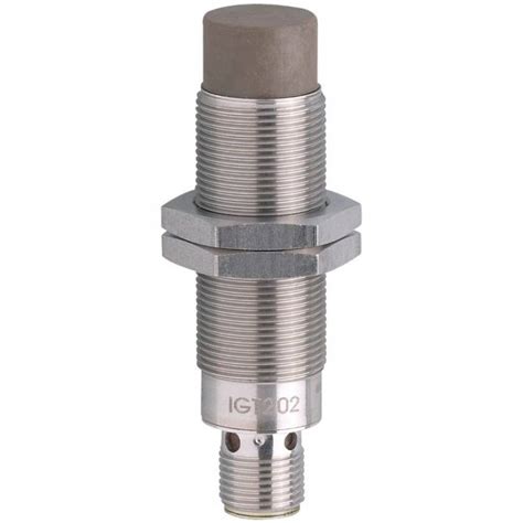 IFM IGK3012-BPKG/M/V4A/US-104-DPS (IGT220) M18, 12mm non-flush, PNP NO ...