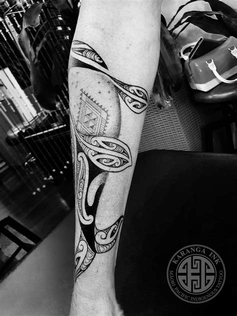 Māori forearm tattoo (Forearm Tā moko) | Karanga Ink