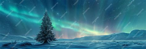 Premium Photo Spectral Hues Of The Aurora Borealis Illuminate The