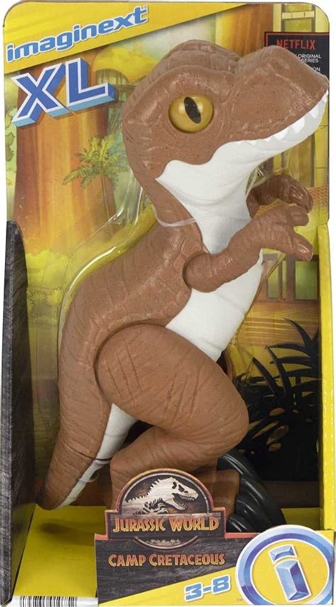 Mattel Fp Imx Jw Ob Z Kredowy T Rex Figurka Xl Hch Wb Mattel