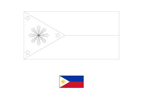 Flag of Brunei coloring page | Flag coloring pages, Philippine flag ...