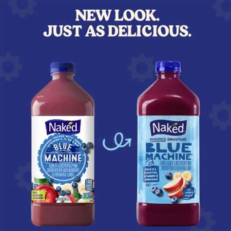 Naked Boosted Smoothie Blue Machine 64 Fl Oz QFC