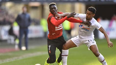 Ligue 1 J28 Renversé à Rennes Caen retombe avant dernier de Ligue