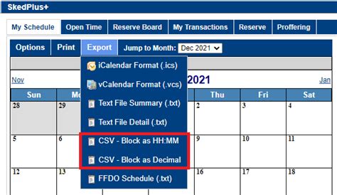 Download your flight schedule from SkyWestOnline : CrewLounge Online ...
