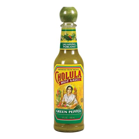 Cholula Green Pepper Hot Sauce Fluid Ounce Per Case Walmart