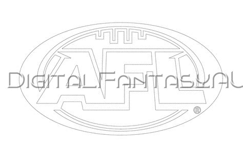 afl svg logo vector file digital  laser cut etsy australia