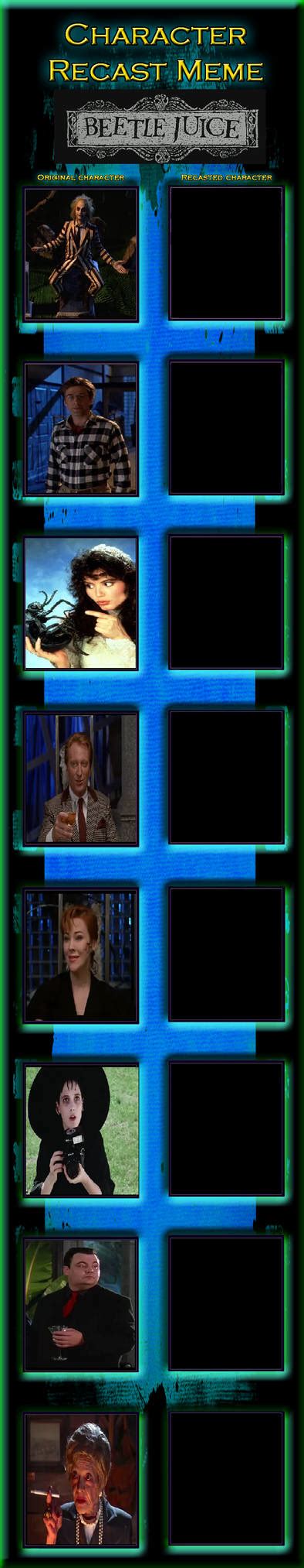 Beetlejuice Blank Cast Meme By Jussonic On Deviantart