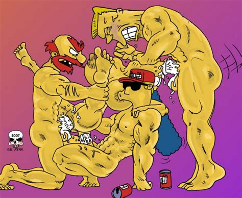 Marge Simpson And Duffman Vagina Cum In Mouth Nude Anal Sex