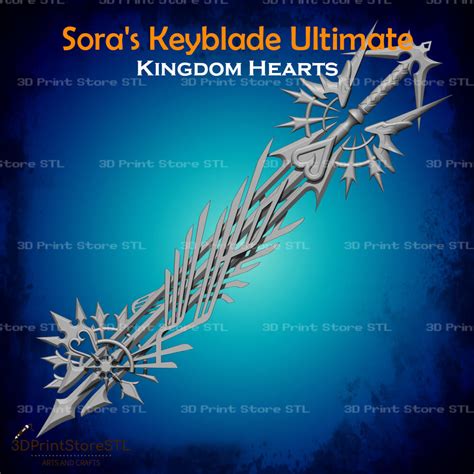 Sora Keyblade Ultima Cosplay Kingdom Hearts 3d Model By 3dprintstorestl