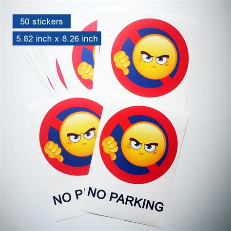 Hard To Remove No Parking Stickers To Resolve Parking Problems