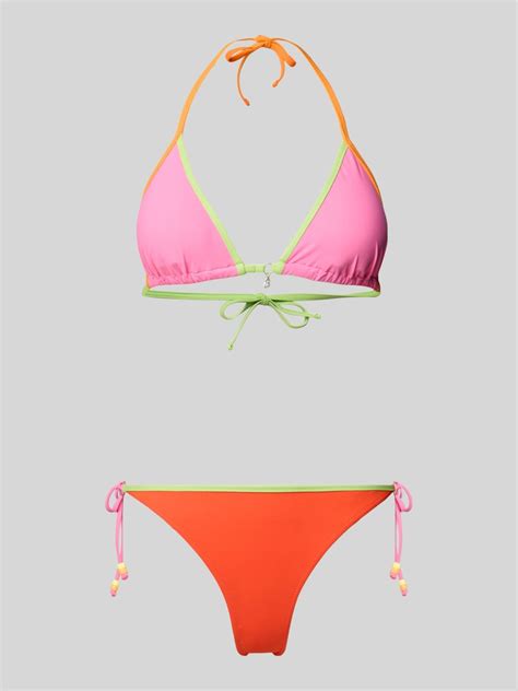Banana Moon Bikini Set Mit Schn Rverschluss Modell Mundoioka Pink Online Kaufen