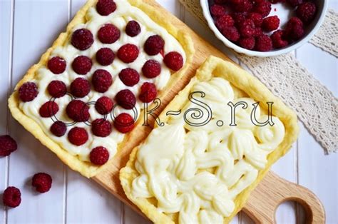 Тарт с малиной - Пошаговый рецепт с фото | Выпечка