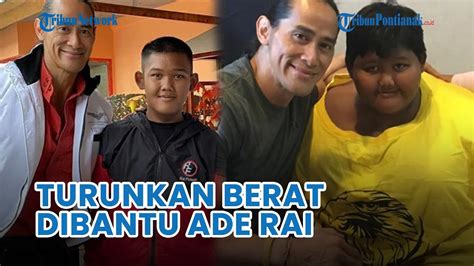 Transformasi Arya Permana Bocah Gemuk Turunkan Berat Dibantu Ade Rai