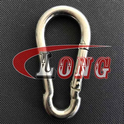 Carbine Hook Snap Hook W Eyelet Din Form A Lifting And Rigging