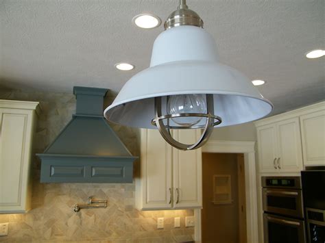 Kitchen Pendant Lighting over Island | Metal Lamp Shade