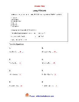 Pemdas Worksheets – TheWorksheets.CoM – TheWorksheets.com