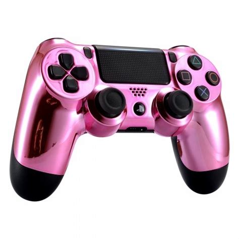 Chrome Pink Wireless Custom Controller For Playstation 4 Ps4 Pricepulse