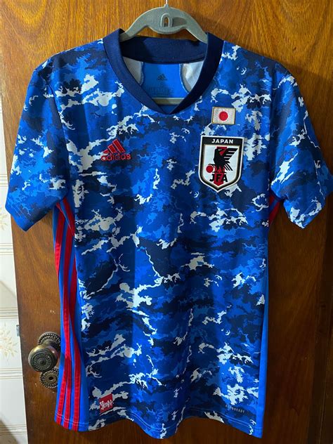 Camisa Sele O Jap O Away Torcedor Adidas Masculina Azul Original