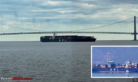 Usa Baltimore Bridge Collapses After Cargo Ship Crashes Into It Page 6 Team Bhp