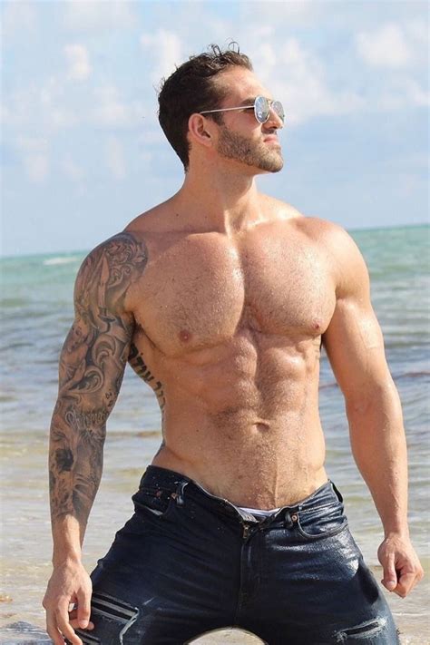 Handsome Bodybuilder Sexy Muscle Jock Hunk Hot Buff Alpha Male Etsy