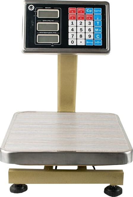 Торговые электронные весы FOODATLAS ВТН-60 60кг/10г