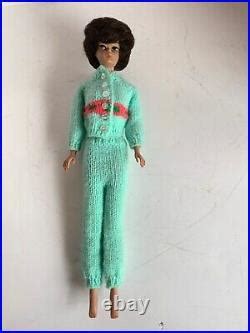 Barbie Vintage S Midge Doll Brunette Bubble Cut Japan Vintage Japan Doll