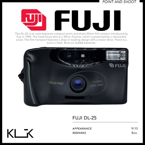 Fuji DL-25, Photography, Cameras on Carousell