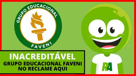 Faveni É Reconhecida Pelo Mec - Grupo Educacional Faveni Site RECLAME AQUI É RECONHECIDA pelo MEC ...