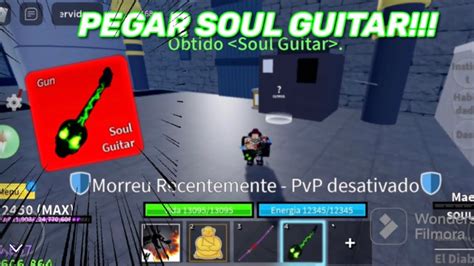 Como Pegar Soul Guitar No Blox Fruits Youtube