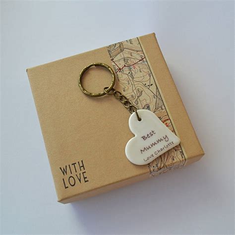 Personalised Mother S Day Keyring By Carys Boyle Ceramics