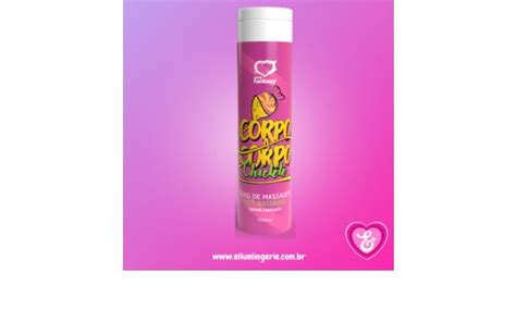 Corpo a Corpo Óleo de Massagem Hot Beijável sabor Chiclete