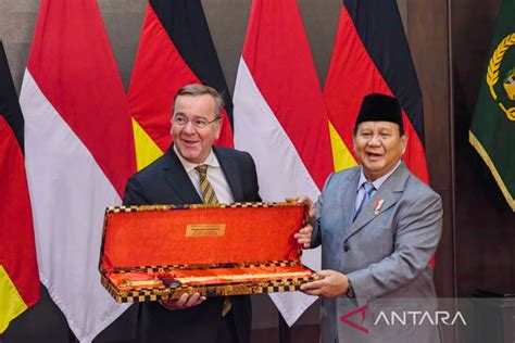 Indonesia Jerman Sepakat Perkuat Kerja Sama Pertahanan ANTARA News