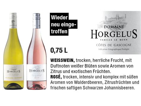 Horgelus - Colombard-Sauvignon und Rosé - Handelshaus Heinrichs